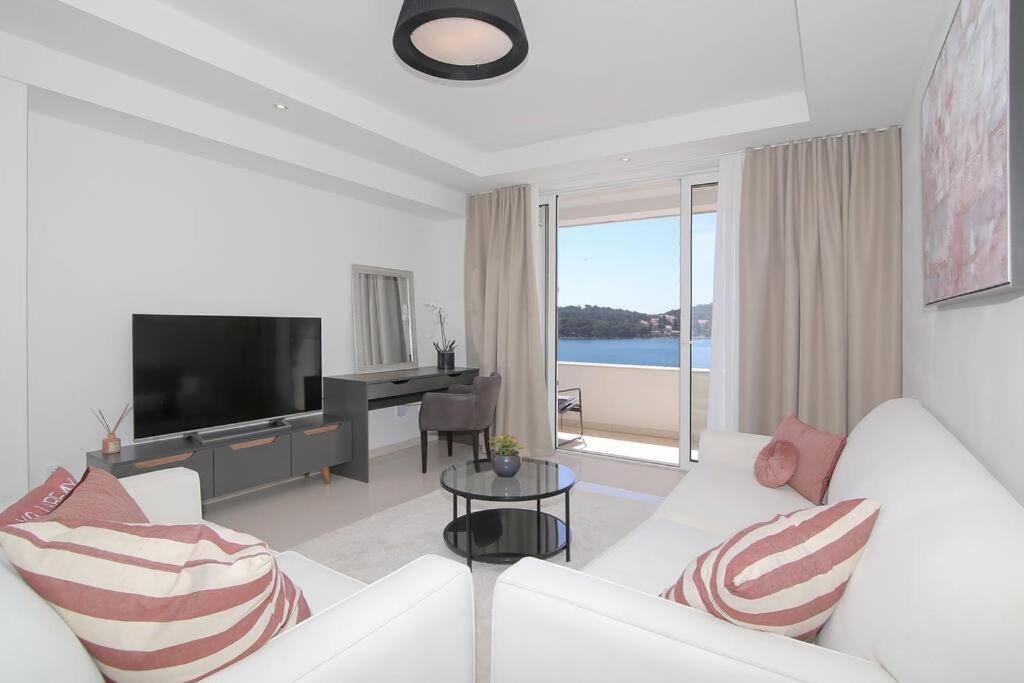 Seaside Apartment M Zaton 5 - Sea View & Parking Buitenkant foto