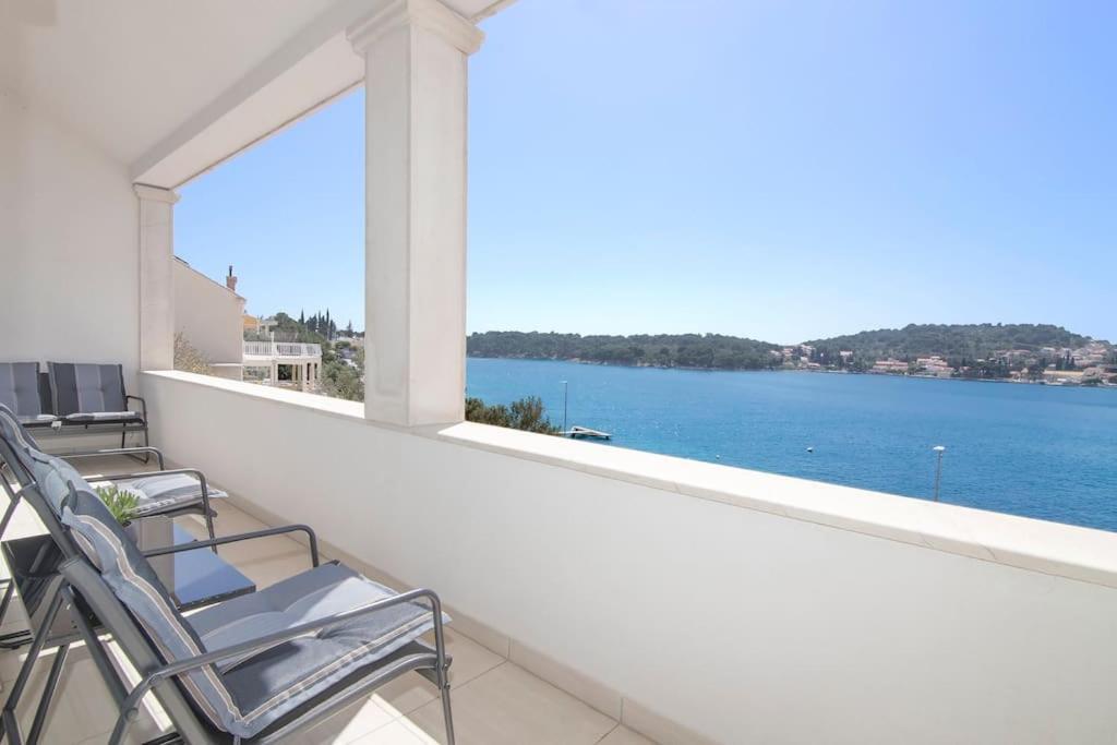 Seaside Apartment M Zaton 5 - Sea View & Parking Buitenkant foto